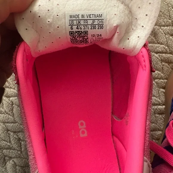 Adidas Gazelle Pink Indoor Sneakers- women’s - Picture 8 of 8